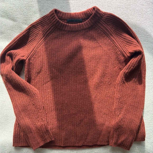 Jenny Kayne Cashmere Sweater Small Rust - Picture 3 of 6